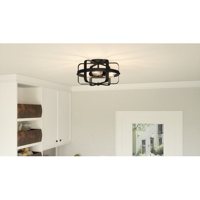 Quoizel Manzel 3 Light Flush Mount