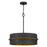 Quoizel Lariat 3 Light Pendant, Old Black Finish