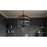 Quoizel Avignon 5 Light Pendant, Matte Black - QP5346MBK