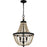 Quoizel Magnolia 3 Light Pendant, Matte Black