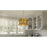 Quoizel Sage 3 Light Pendant, Soft Gold/Metal