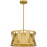 Quoizel Sage 3 Light Pendant, Soft Gold/Metal