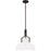 Quoizel Brecken 2 Light Pendant, Old Bronze/Alabaster Glass