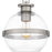 Quoizel Cirillo 1 Light Mini Pendant, Brushed Nickel/Clear