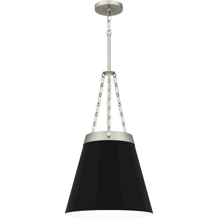 Quoizel Alwyn 1 Light Mini Pendant, Brushed Nickel/Metal - QPP6183BN