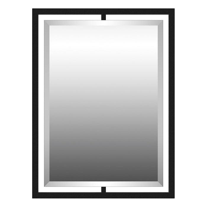 Quoizel 32" Reflections Mirror, Matte Black