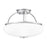 Quoizel Easton 3 Light Semi-Flush Mount, Opal