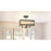 Quoizel Lancer 4 Light Semi-Flush Mount