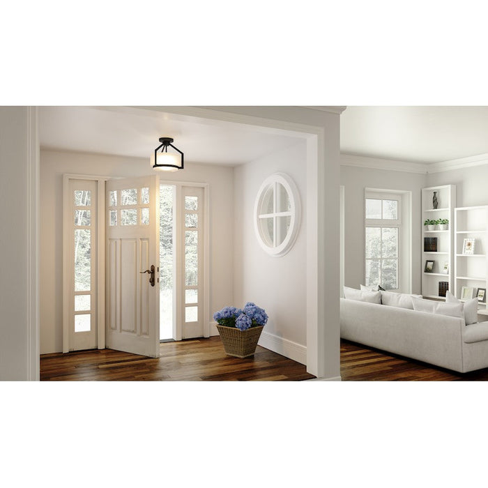 Quoizel Collinham 2 Light Semi-Flush Mount