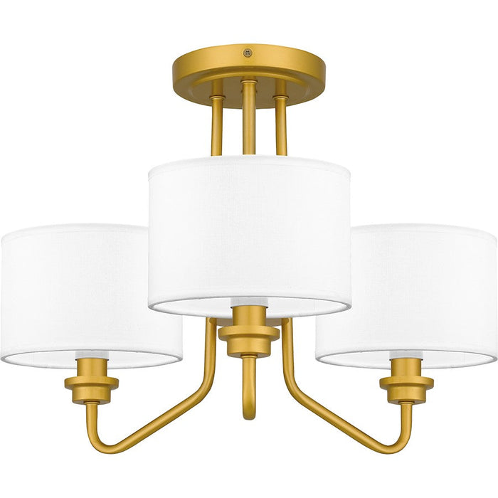 Quoizel Ainsdale 3 Light Semi-Flush Mount