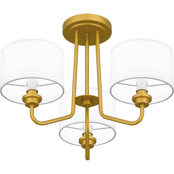 Quoizel Ainsdale 3 Light Semi-Flush Mount