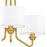 Quoizel Ainsdale 3 Light Semi-Flush Mount