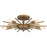 Quoizel Mesquite 5 Light Semi-Flush Mount, Weathered Brass - QSF6158WS