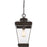 Quoizel Ravine 1 Light Mini Pendant, Bronze/Clear Beveled