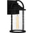 Quoizel Reece 1 Light 14" Outdoor Lantern, Earth Black/Clear Seedy - RCE8407EK