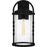 Quoizel Reece 1 Light Outdoor Lantern, Earth Black/Clear Seedy