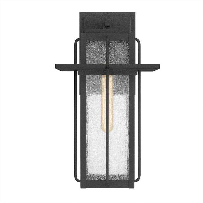 Quoizel Randall 1 Light 13" Outdoor Wall Mount, Mottled Black