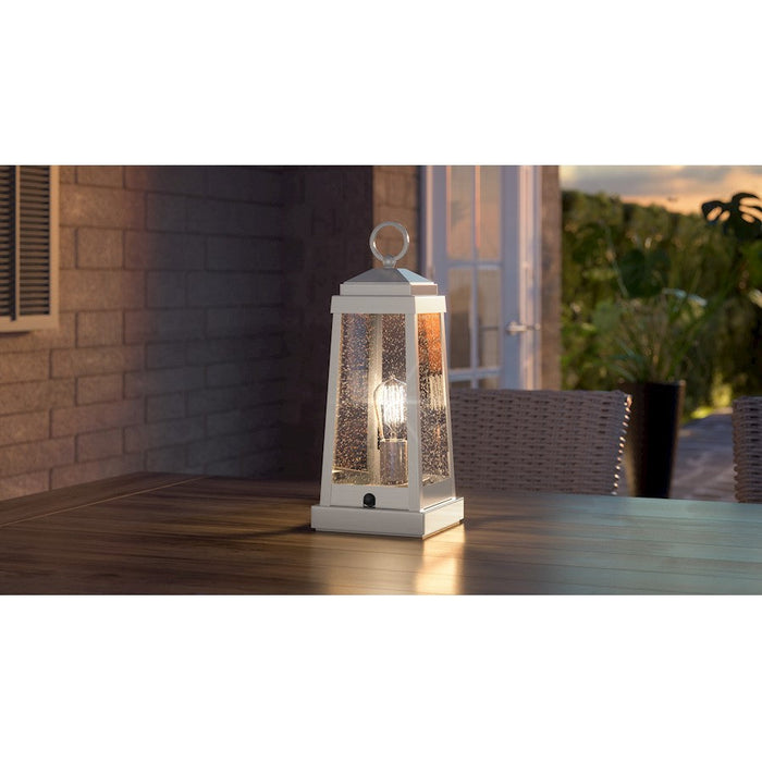 Quoizel Ravenel 1 Light Table Lamp, Clear Seeded