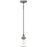 Quoizel Squire 1 Light Mini Pendant, Galvanized - SQR1504GV