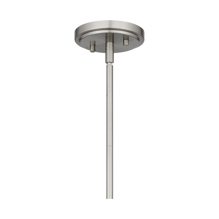 Quoizel Sterling 1 Light Mini Pendant, Brushed Nickel