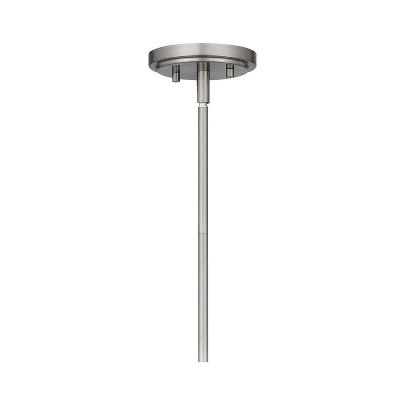 Quoizel Sterling 5 Light Chandelier Light, Brushed Nickel
