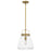 Quoizel Stella 1 Light Mini Pendant, Clear Seeded