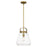 Quoizel Stella 1 Light Mini Pendant, Clear Seeded