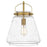 Quoizel Stella 1 Light Mini Pendant, Clear Seeded