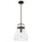 Quoizel Stella 1 Light Mini Pendant, Clear Seeded