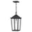 Quoizel Stoneleigh 1 Light Mini Pendant, Mottled Black/Clear Seeded