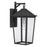 Quoizel Stoneleigh 1 Light Outdoor Lantern, Mottled Black/Seed