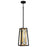 Quoizel Sierra 1 Light Mini Pendant, Matte Black