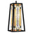 Quoizel Sierra 1 Light Mini Pendant, Matte Black