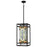 Quoizel Mateo 1 Light Mini Pendant, Matte Black