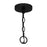 Quoizel Jakarta 3 Light Pendant, Matte Black