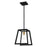 Quoizel Tilly 1 Light Mini Pendant, Matte Black/Hand-welded Frame