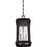 Quoizel Trumbull 3 Light Mini Pendant, Mystic Black/Clear Seeded