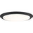 Quoizel Verge 16" Flush Mount, Earth Black - VRG1616EK