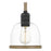 Quoizel Wagner 1 Light Mini Pendant, Matte Black