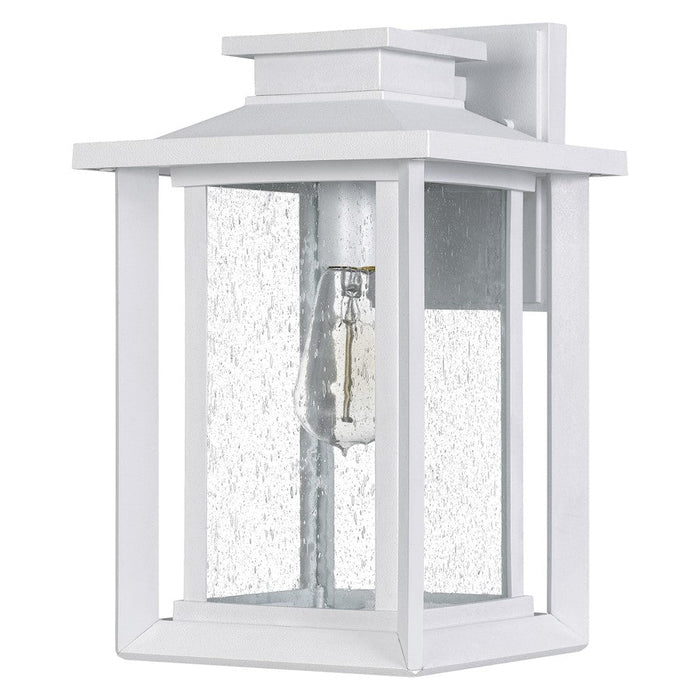 Quoizel Wakefield 1 Light Outdoor Wall Lantern, White Lustre