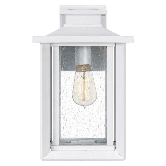 Quoizel Wakefield 1 Light Outdoor Wall Lantern, White Lustre