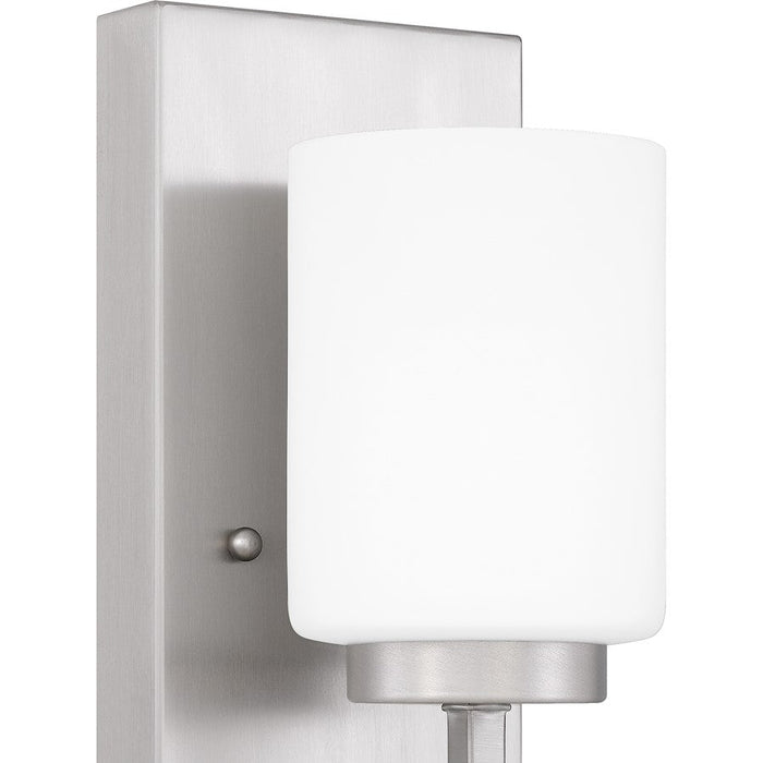 Quoizel Wilburn 1 Light Wall Sconce, Opal Etched