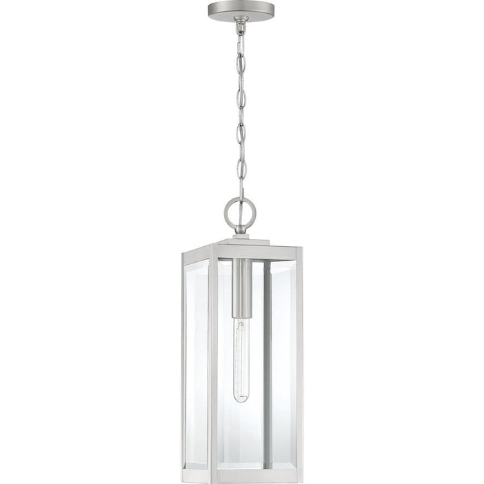 Quoizel Westover 1 Light Mini Pendant, Clear Seeded