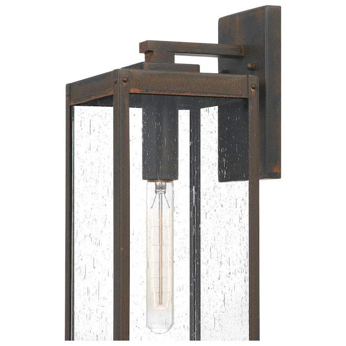 Quoizel Westover 1 Light Outdoor Wall Lantern, Bronze