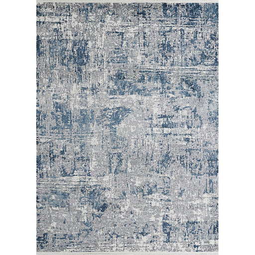 Couristan Marblehead Breccia Runner, 2'6" x 7'10", Blue Grey - 25410471026710U