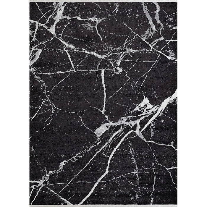 Couristan Marblehead Calcutta Runner Rug, 2'6" x 7'10", Onyx - 84220877026710U