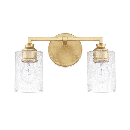 OPEN BOX ITEM: Capital Lighting 2 Light Vanity, Capital Gold - 120521CG-422