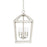 OPEN BOX ITEM: HomePlace by Capital Lighting 4-LT 13" Foyer, Nickel - 522741BN