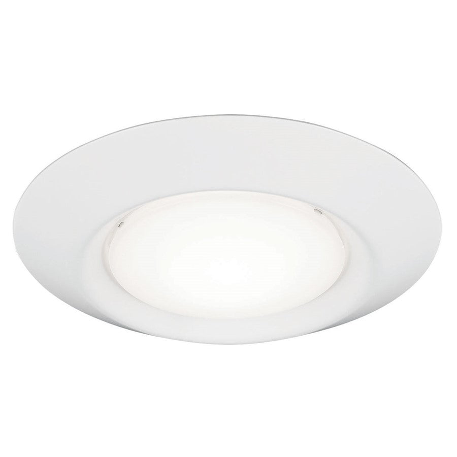 Sea Gull Lighting Traverse 4 4" T24 3000K 90CRI, White/Frosted - 14706SC-15