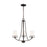 Sea Gull Robie 3 Light Chandelier, Burnt Sienna/Etched/White - 3121603-710